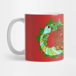 Dancer the Holiday Doxie Mug